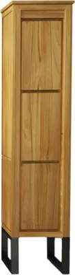 Produktbild von Teako Design Badschrank Orbiana Teakholz Hochschrank 35x35x180 cm