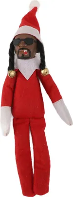 Immagine prodotto di Natale nero Elf Doll Resin Felt Toy Hip Hop Orament per casa Party Veranda Desktop Festival Decorazione E1