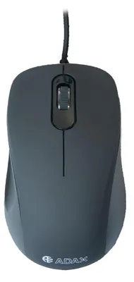 Obrázek produktu pro Kabelová optická myš Adax Mc-M10Ad, 1,8 m, 1000 dpi, černá