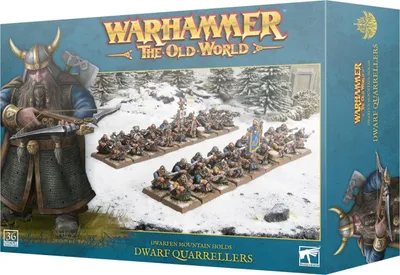 Produktbild von Warhammer The Old World Dwarfen Mountain Holds Dwarf Quarrelers