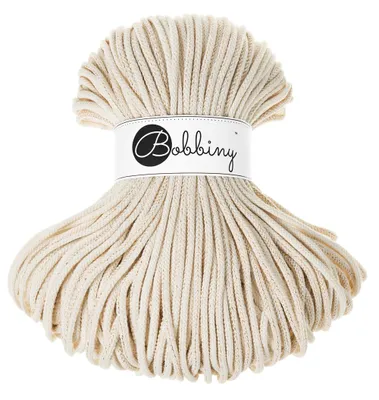 Produktbild von Bobbiny Premium 5 mm 100 m Golden Natural Schnur