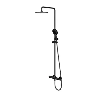 Immagine prodotto di Omnires Y Y1244NBL Set doccia con miscelatore termostatico, nero
