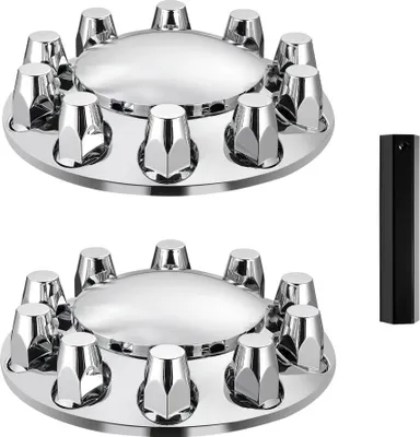 Immagine prodotto di Copri asse anteriore ABS - copridado ruota - attrezzo copridado - accessori per veicoli - resistenti e versatili