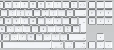 Immagine prodotto di Apple Magic tastiera Universale USB + Bluetooth AZERTY Francese Bianco
