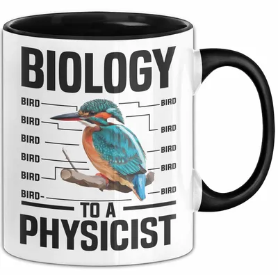 Produktbild von Physiker Geschenk Schüler Wissenschaft Biologie Mikrobiologie Tasse (Schwarz)