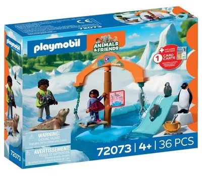 Produktbild von PLAYMOBIL Zoo: Entdeckung der Eiswelt, Spielset, 72073