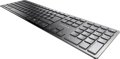 Produktbild von CHERRY KW 9100 SLIM, Kabellos, RF Wireless + Bluetooth, Schwarz