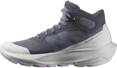 Image de Chaussure de randonnée femme SALOMON Elixir Activ Mid GTX, gris-violet, taille 41 1/3