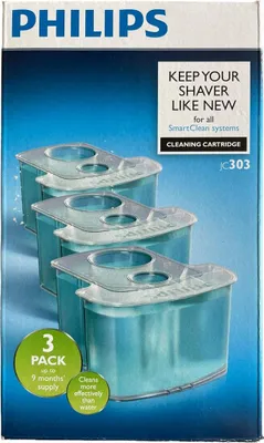Produktbild von Philips JC303/50 Reinigungskartusche, Reinigungskartusche, Blau, 170 ml