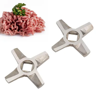 Image de Lot de 2 lames universelles en acier inoxydable pour hachoir à viande