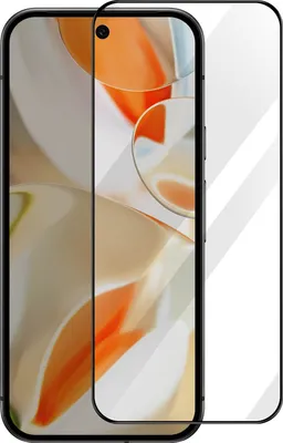 Produktbild von Muvit, Glas-Schutzfolie Google Pixel 9 Pro XL Härtegrad 9H+ mit Applikator, Schwarz
