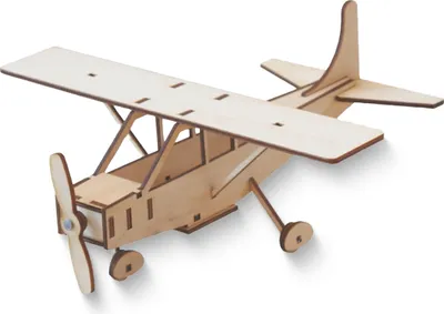 Immagine prodotto di Kit di costruzione in legno "Aeroplano Cessna" per modellismo artigianale