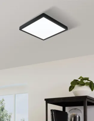 Obrázek produktu pro Eglo LED stropní svítidlo Fueva 5 černá 21x21cm 16,5W 2000lm neutrální bílá 4000K