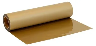 Produktbild von Plottermarie Plotterfolie Flex S für kreative Veredelungen – Plotterfolie für Textildruck, T-Shirts, Baumwolle, Polyester & Plotterprojekte Gold 100 x 50 cm
