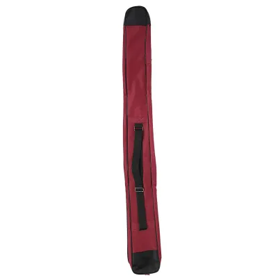 Immagine prodotto di Borsa per spada, Arti marziali, Rosso scuro, Tela robusta, Singolo strato, Tracolla regolabile, Per spade fino a 105 cm