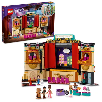 Zdjęcie produktu dla LEGO Friends Szkoła aktorska Andrei, Zestaw do budowania, 8 lat(a), Plastik, 1154 szt., 1,98 kg