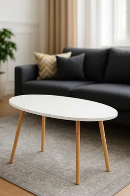 Productafbeelding van Skye Decor, hoogwaardige nesttafel (3-delig) - Saffier eikenhout, 100% melamine | 12345