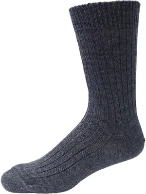 Produktbild von NORDPOL® Socken 1 Paar Norwegersocke kurz 21 grau 60% Schurwolle / 40% Polyester grau Größe