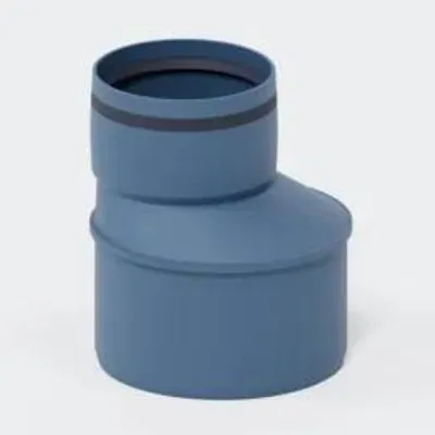 Produktbild von POLOPLAST Übergangsrohr, POLO-KAL XS, 160/110mm, reduzierend, PP-MD, blau, 1 Stk.