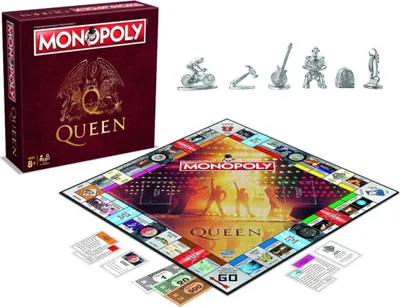 Obrázok produktu pre Winning Moves Queen Monopoly, Stolová hra, Simulácia ekonomiky, 8 rok / roky