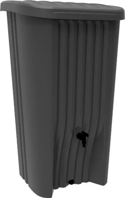 Image de EDA 010963 G.ANT/NO EDA Réservoir d'eau de pluie RECUP DECO, 150 litres, anthracite
