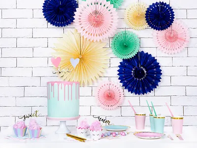 Produktbild von Papierstrohhalme 19cm rosa 10er Set
