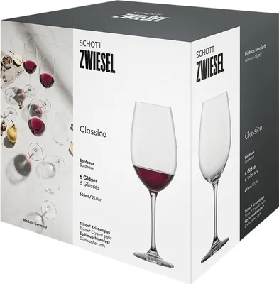 Produktbild von SCHOTT ZWIESEL CLASSICO BORDEAUXPOKAL 6 Stück 123653