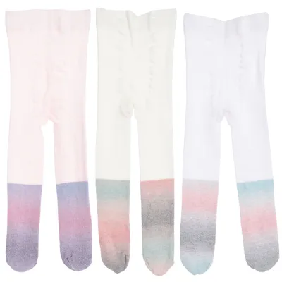 Immagine prodotto di Vignoni collant 3 pezzi in cotone elasticizzato 85382 per neonato