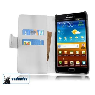 Zdjęcie produktu dla Etui ochronne Cadorabo do Samsung Galaxy NOTE 1 w kolorze białym Etui ochronne na telefon komórkowy Etui książkowe Etui Cover