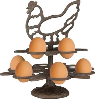 Produktbild von Esschert Design Eierständer Gusseisen; CH011