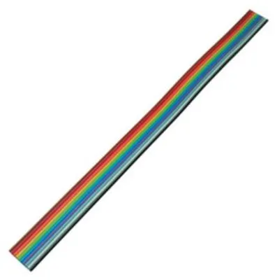 Produktbild von Flachkabel farbig Raster 1,27mm 10 pin 3m
