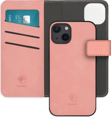 Obrázek produktu pro imoshion Odnímatelné skládací pouzdro 2-1 pro iPhone 13 – růžové
