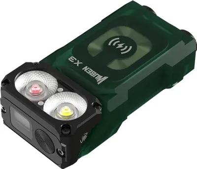 Obrázok produktu pre Wuben X3 Pro Owl s nabíjacou stanicou možno použiť ako svietidlo, farba: zelená