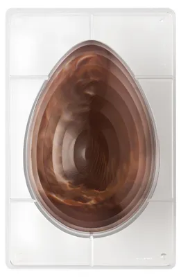 Eierform 350 g, Polycarbonat, 230 x 163 x 80 mm