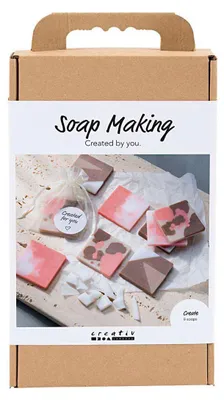 Produktbild von Creativ Company Seife selber machen Set quadratisch DIY Kreativpaket