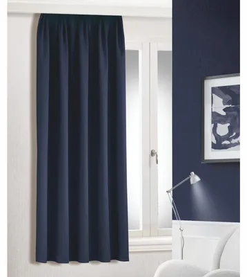 Produktbild von Fertigschal „Sol“ - Vorhang mit Gardinenband von Albani:  Größe (HxB): 175x135cm Farbe: Blau