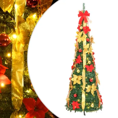 Zdjęcie produktu dla Sztuczna choinka typu pop-up, 200 LED, zielona, 210 cm