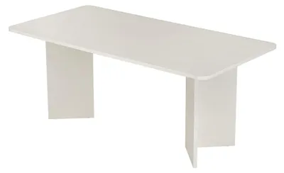 Immagine prodotto di Calicosy - Tavolo da pranzo con piano rettangolare L180 cm - LORAN