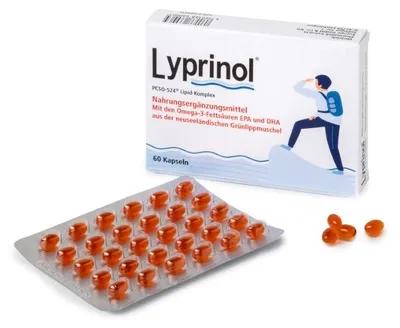 Zdjęcie produktu dla Kapsułki Lyprinol PCSO-524 Lipid Complex, 60 kapsułek