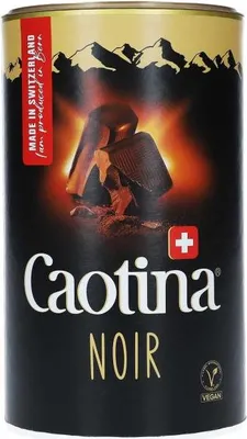 Produktbild von Caotina Noir 450 g – dunkle Schweizer Trinkschokolade mit 45 % Kakaoanteil