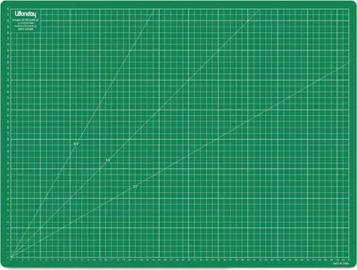 Immagine prodotto di Tappetino da taglio Wonday DIN A2 (L)600 x (P)450 x (H)3 mm verde