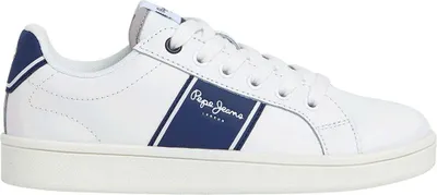 Immagine prodotto di Pepe Jeans Player College Scarpe sportive bianche taglia 32 da bambino, taglia 32