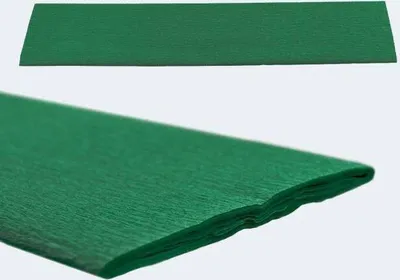 Produktbild von WEROLA Feinkrepp MOOSGRÜN 10 Rollen 50x250cm Rolle