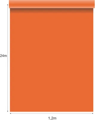 Produktbild von 24m x 1,20m orange Tischdecke Vlies CHIC® Airlaid