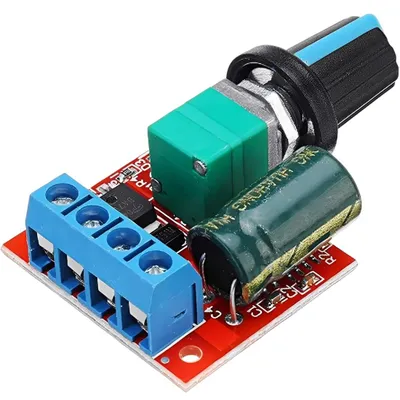 6x PWM DC-Motor Drehzahlregler 5V-35V, einstellbare Geschwindigkeit