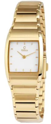 Image de Montre pour femme Obaku avec bracelet en acier inoxydable