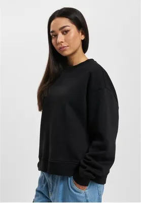 Productafbeelding van Dameshoodie Just Rhyse Motel, model Crewneck, kleur zwart - maat M