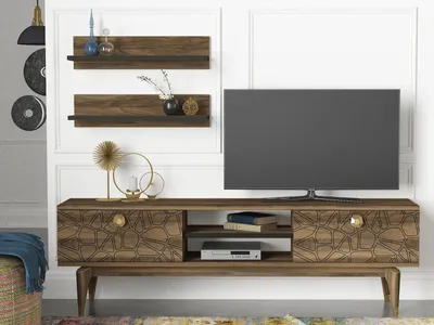 Obrázek produktu pro Televizní stěna DELUXE ROYAL, ořech