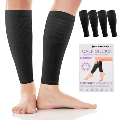 Immagine prodotto di 2 paia di calze compressive mediche per uomo e donna, 20-30 mmHg