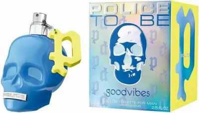 Produktbild von Police To Be GoodVibes For Man 75 ml, Männer, 75 ml, Bergamotte, Pfeffer, Salbei, Jasmin, Wacholder, Magnolien, Bernstein, Tabak, Vetiver, Spray